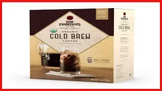 Don Francisco&rsquo;s Organic Cold Brew Coffee, 4 Pitcher Packs (makes 2 pitchers)