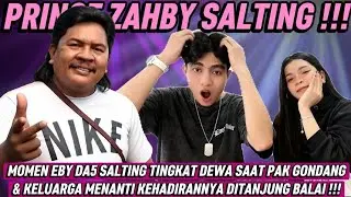 MOMEN EBY DA5 SALTING TINGKAT DEWA SAAT PAK GONDANG & KELUARGA MENANTI KEHADIRANNYA DITANJUNG BALAI!