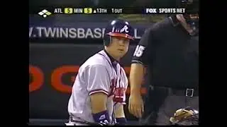 Palm Ball pitcher Tony Fiore vs Chipper Jones