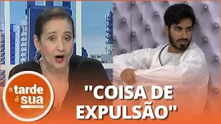 Mereceu sair? Sonia Abrão critica atitude de Ricardinho em quarto branco do BBB26: 