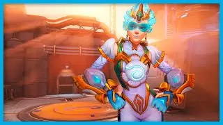 🎮 Overwatch | Tracer 2018 Atlantic All-Stars | Animated Desktop Wallpaper 4K 60fps 🎮