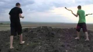 Potassium Nitrate Rocket test