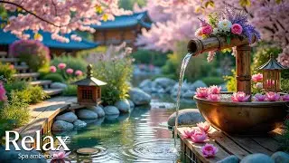 Мгновенное душевное спокойствие 🌿 Звуки бамбуковой воды и расслабляющая музыка, снятие тревоги