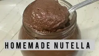 How to Make Homemade Nutella |  ChocolateHazelnut Spread Recipe