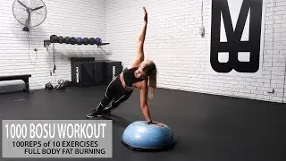 1000 BOSU FAT BURNING HIIT WORKOUT