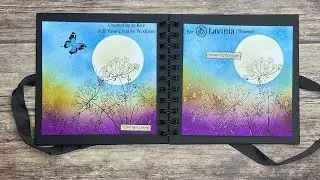Дикие летние цветы от Джо Райс #laviniastamps #видеоизготовленияоткрыток #наверстываем упущенное