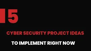 5 Cybersecurity Project Ideas for Beginners | Cyber Security Projects