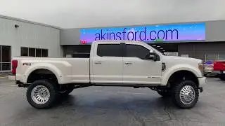 Ford F450 Platinum American Force 22&rdquo; Toyo Open country 37&rdquo; Akins Wild Willies