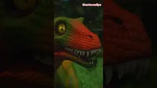 Oko Lele funny fight with dinosaur 🤣#viralvideo #funny #okolele