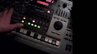 Groovebox Roland MC 505 (Trance test) live session