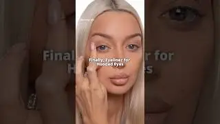 Лучший лайфхак с подводкой для нависших век