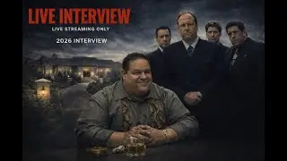 JOSEPH GANNASCOLI LIVE INTERVIEW - VITO SPATAFORE THE SOPRANOS - COSA NOSTRA MAFIA - MUST SEE -