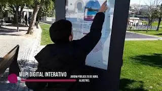 Munic&iacute;pio de Aljustrel - Mupi Digital Interativo