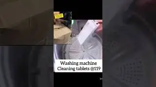 Washing Machine Cleaning Tablets Pack of 12Pcs Price @119 Only Connect Us on @9910182910 #ytshorts