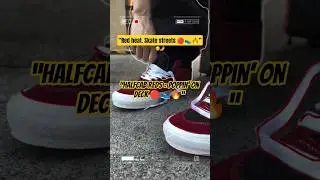 &ldquo;Halfcab Reds = poppin&rsquo; on deck 🔴👟🔥&rdquo;