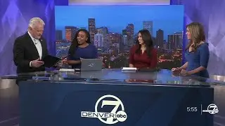 Colorado Rep. Jason Crow honors Denver7 Chief Meteorologist Mike Nelson with proclamation