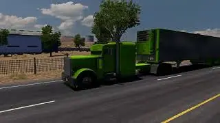 Peterbilt 379 - Hauling meat in a reefer (CAT C15 ACERT)