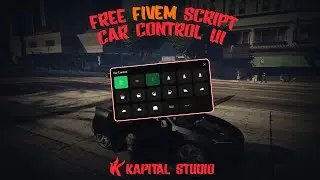 FREE FiveM Script - Car Control UI