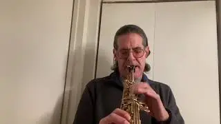10MFAN VIRTUOSO SOPRANO SAX MOUTHPIECE&mdash;-Ken Gioffre solo sax playing  over a blues