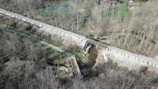 Roscoe Ewing Park Drone Flight Birds Eye View Medina Ohio