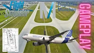 #msfs2020 Munich Intl Airport [EDDM] Germany to Paris Charles-de-Gaulle [LFPG] France | COCKPIT View