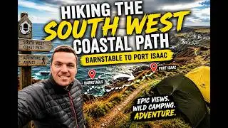 Hiking the south west costal path from barnstable to port Isaac￼￼￼