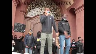 black lives matter DEMO IN MANNHEIM
