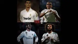 Real Madrid Now  vs Then #old vs new #Ronaldo #ramos #Peper #Marcelo #realmadrid #football #goat