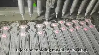 PVC Keychain Injection Molding Magic! 🧩🔥
