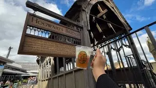 Harry Potter Warner Brothers Studio Tour London Vlog (no music, studio asmr) | Tri Wizard Tournament