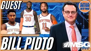 BILL PIDTO on Knicks being top 3-4 in the East, Keys to success, I.Q's future, DiVincenzo, New East