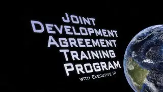Joint Development Agreement Training Program Promotional Video