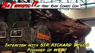 Interview with WETA founder Sir Richard Taylor at NY Comic Con!