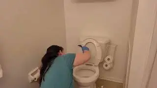 1 Hour Long No Music Complete Bathroom Cleaning | Cleaning ASMR | Cleaning Motivation