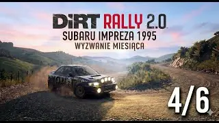 Dirt Rally 2.0 - Wyzwanie miesiąca - Grupa A - Subaru Impreza 1995, Elsthorpe Sprint, Nowa Zelandia