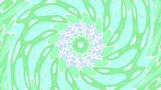Chill Mellow Ambient Music for Meditation Yoga Study Sleep, Trippy Groovy Mesmerizing Spiral Mandala
