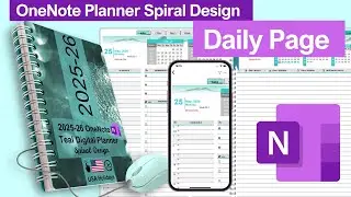 How this Daily OneNote Digital Planner makes Life Easier!