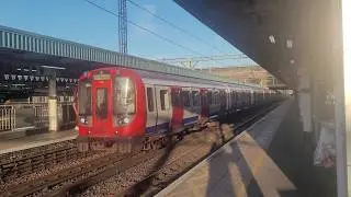 Trains at Barking, including London Underground (10/07/2025)