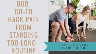 Back pain from standing too long