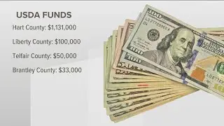 1 million granted to four rural Georgia counties to improve infrastructure
