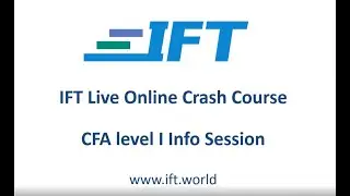 Level I CFA Crash Course Information Session and Demo Class