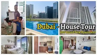 House Tour of Our Brand New Apartment in Dubai - Reva Residences - Buisness bay - Burj Khalifa