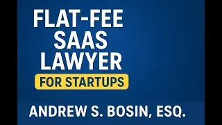 Best Flat-Fee SaaS Lawyer ⚖️ | Affordable Legal for Tech Startups