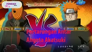 Pertarungan Antar Angota Akatsuki Tobi Vs Pain ( Naruto Shippuden Ultimate Ninja Storm 2 ) 2 Player