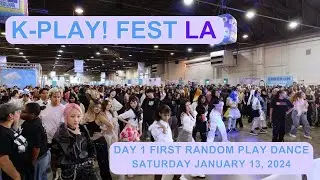 Random Play Dance All K-pop @ K-Play! Fest LA 2024 Day 1 first RPD
