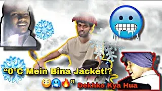 &ldquo;Bina Jacket 0&deg;C Mein Bike Chalai Log Bol Rahe The Nahi Kar Paayega! 😳🔥 Aage Jo Hua