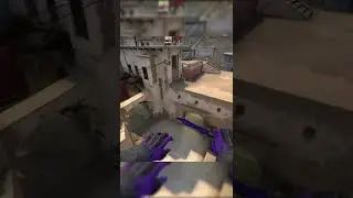 How To Smoke Connector From Mid-Ramp on Mirage! #csgo #csgoclips #csgoskins