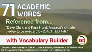 71 Academic Words Ref from 