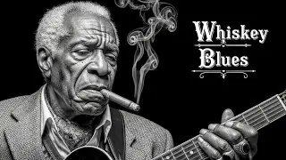 Slow Blues Guitar – Relaxing Chicago Style Blues for Work, Study & Night Vibes