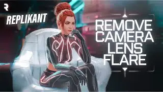 Remove Camera Lens Flare in Replikant (Quick Fix)